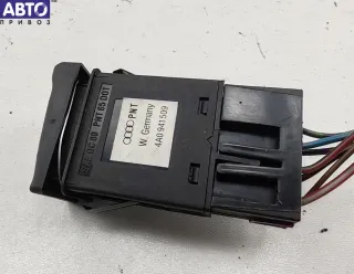 4A0941509 Кнопка аварийной сигнализации (аварийки) Audi 100 C4 Арт 53592723, вид 2