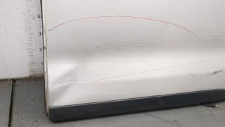 9811898280 Дверь сдвижная левая белая Citroen jumpy 3 Арт 20537435, вид 2