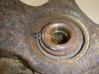  Кулак поворотный передний правый Mazda 3 BK Арт AM22070369, вид 4