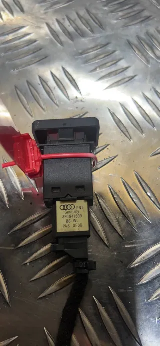 8E0941509 Кнопка аварийной сигнализации Audi A4 B7 Арт GRT67577, вид 3