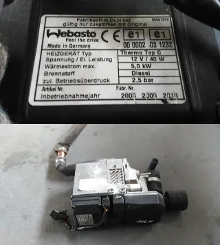 OGRZEWNAIE,POSTOJOWE Автономный отопитель (Webasto) Hyundai H1 1 Арт AL6356430180, вид 1