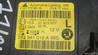 5E2941017 VAG Фара левая Skoda Octavia A8 Арт E70771043, вид 8