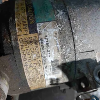 09174396 Компрессор кондиционера   Opel Astra G 1.6л Арт X16XEL31, вид 1