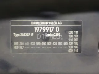 2038800157 Капот Mercedes C W203 Арт AM52503947, вид 13