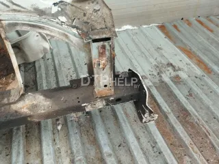 Лонжерон передний правый Volkswagen Transporter T5 Арт AM23683786, вид 15