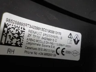 985258693R Подушка безопасности пассажирская (в торпедо) Renault Vel Satis Арт AM41157186, вид 7