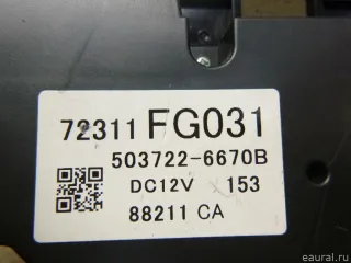 72311FG031 Subaru Блок управления климатической установкой Subaru Impreza 5 Арт E12898569, вид 6