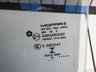 55113619AC Chrysler Стекло двери задней левой Jeep Cherokee KL Арт E48583290, вид 5