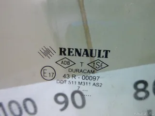 8200427730 Renault Стекло двери задней правой Renault Clio 3 Арт E60325680, вид 2