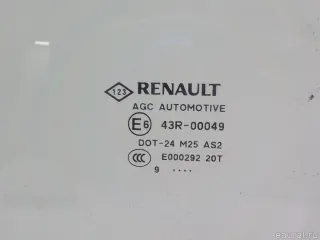 803010008R Renault Стекло двери передней левой Renault Scenic 3 Арт E84705918, вид 2