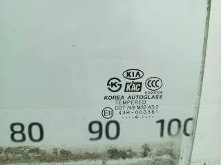 834102F010 Hyundai-Kia Стекло двери задней левой Kia Cerato 1 Арт E31508670, вид 4