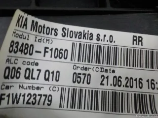 83481F1000 Hyundai-Kia Стеклоподъемник электр. задний правый Kia Sportage 4 Арт E52527864, вид 5
