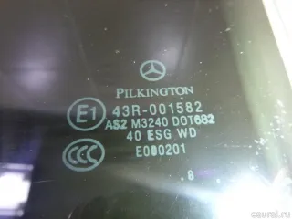 2047350110 Mercedes Benz Стекло двери задней левой Mercedes C W204 Арт E60165658, вид 2