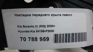 84159P2000 Hyundai-Kia Накладка переднего крыла левого Kia Sorento 4 Арт E70788959, вид 13