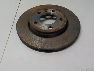 7E0615601D VAG Диск тормозной задний Volkswagen Transporter T5 restailing Арт E52544564, вид 1