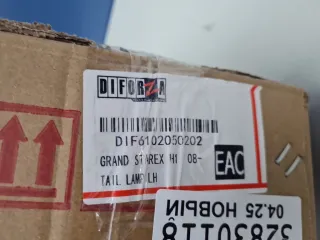 DIF6102050202 Фонарь на крыло левый Hyundai Grand Starex Арт Z349970, вид 3