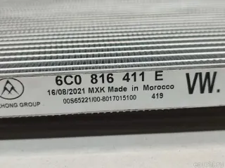 6C0816411E VAG Радиатор кондиционера (конденсер) Volkswagen Polo 6 Арт E23749399, вид 3