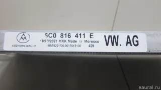 6C0816411E VAG Радиатор кондиционера (конденсер) Volkswagen Polo 6 Арт E70789412, вид 16