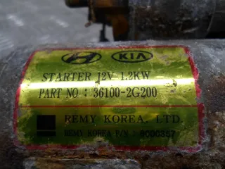 361002G200,8000537 Стартер Kia Sportage 3 Арт 00063503, вид 4