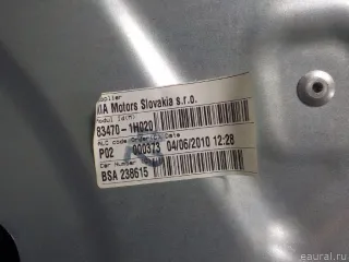 834711H010 Hyundai-Kia Стеклоподъемник электр. задний левый Kia Ceed 1 Арт E12316498, вид 2