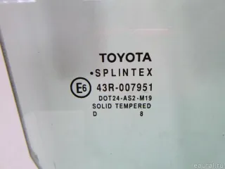 681100D071 Toyota Стекло двери передней правой Toyota Yaris 2 Арт E48541995, вид 2