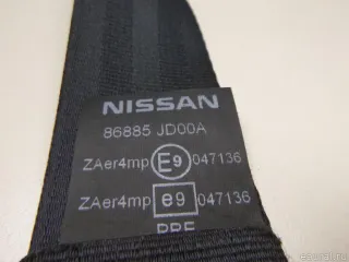 86885JD00A Nissan Ремень безопасности с пиропатроном Nissan Qashqai 2 restailing Арт E95776861, вид 6