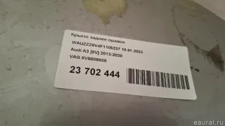 8V5809838 VAG Крыло заднее правое Audi A3 8V Арт E23756132, вид 17