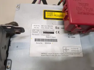 8612076170 Магнитола (аудио система) Lexus CT Арт 20327650, вид 3