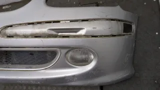  Бампер передний серебристый Mercedes SLK r170 Арт 20332022, вид 2