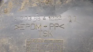 A2038841222 Защита арок задняя правая (подкрылок) Mercedes C W203 Арт 20110417, вид 3