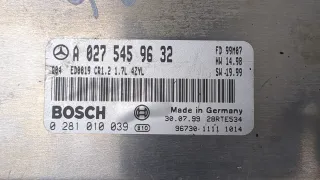 A0275459632,0281010039 Блок управления двигателем Mercedes A W168 Арт 20339885, вид 2