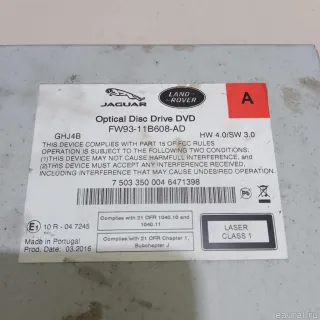 C2D35999 Jaguar Магнитола (аудио система) Jaguar XJ X351 restailing Арт E23758825, вид 5