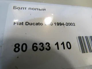 98469368 Fiat Болт полый Fiat Ducato 2 Арт E80984457, вид 4