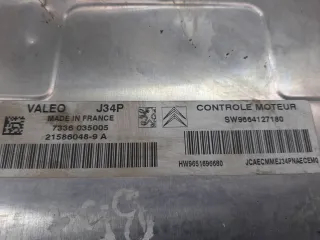 J34P,SW9664127180,21586048 Блок управления двигателем Peugeot 207 Арт AG1107930, вид 4
