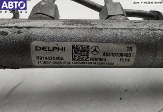 6510700495 Рампа (рейка) топливная Mercedes E W212 Арт 55072549, вид 2