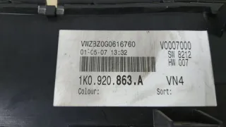 1K0920863A Щиток приборов (приборная панель) Volkswagen Golf 5 Арт W43413, вид 3