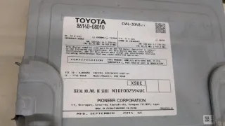 8614008010 Магнитола (аудио система) Toyota Sienna 3 Арт 20355431, вид 3