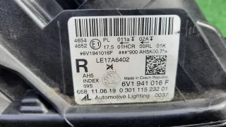 6V1941016F Фара передняя (комплект) Skoda Fabia 3 Арт AL13851662616, вид 4