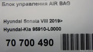 95910L0000 Hyundai-Kia Блок управления AIR BAG Hyundai Sonata (DN8) Арт E70700490, вид 5