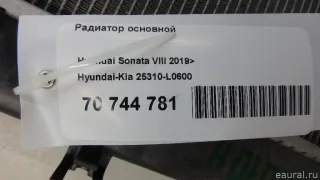 25310L0600 Hyundai-Kia Радиатор основной Hyundai Sonata (DN8) Арт E70744781, вид 9
