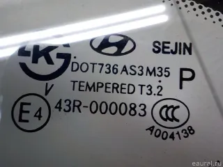 878103Z320 Hyundai-Kia Стекло кузовное глухое левое Hyundai i40 restailing Арт E84548763, вид 6