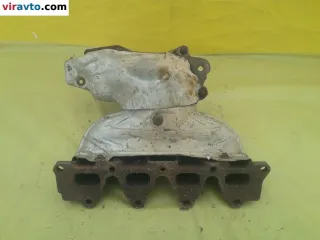H107025600523 Коллектор выпускной Renault Megane 1 Арт 140034, вид 2