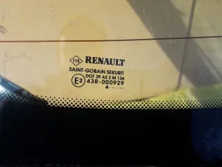  Стекло заднее Renault Laguna 2 Арт 165025, вид 2