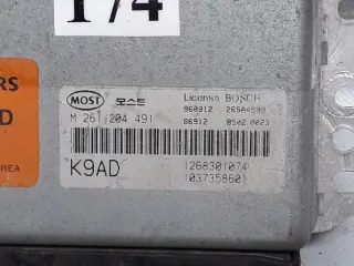 K9ADEUFED, M261204491 Блок управления двигателем Kia Clarus 2.0л Арт 176153, вид 3