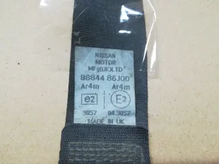 8884486J00 Ремень безопасности задний правый Nissan Primera 10 Арт 201445, вид 2