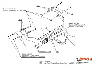  Прицепное устройство (фаркоп) Citroen Nemo Арт car0062057_3