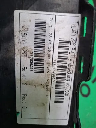5NA807217ACGRU, 5NA807221B, 9 Бампер фольксваген, фольцваген тигуан Volkswagen Tiguan 2 Арт ARM373557, вид 11