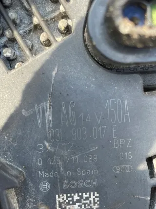 03L903017E Генератор Audi A4 B8 Арт AL13989015127, вид 3