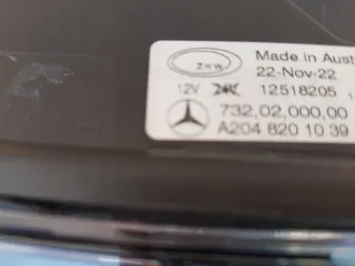 A2048201039 Фара передняя (комплект) Mercedes GLK X204 Арт AL14014912061, вид 7