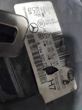 1648207761,A1648207761 Фара передняя (комплект) Mercedes ML W164 Арт AL14660538707, вид 2